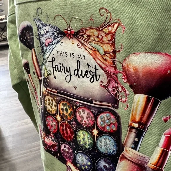 Jeweled Fairy Dust Green Jacket - Picture 2 of 4